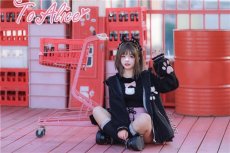 画像15: 【ToAlice】C6431くろねこバルーン耳付きフードアウター (15)