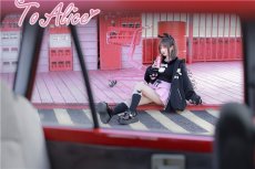 画像14: 【ToAlice】C6431くろねこバルーン耳付きフードアウター (14)