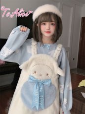 画像19: 【ToAlice】アニマルシルエットサロペットスカート【30%OFF】 (19)