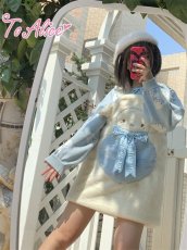 画像21: 【ToAlice】アニマルシルエットサロペットスカート【30%OFF】 (21)
