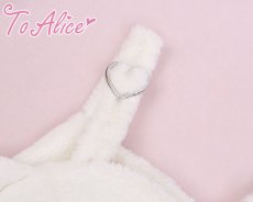画像6: 【ToAlice】アニマルシルエットサロペットスカート【30%OFF】 (6)