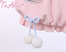 画像5: 【To Alice】C6337うさぎさんポケットバルーンスカート【30％OFF】 (5)