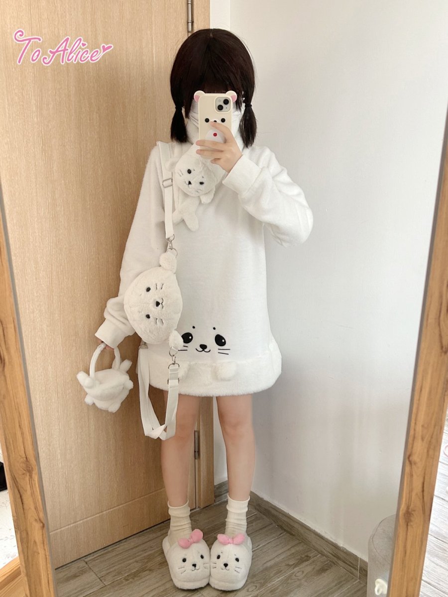 画像22: 【Last one】【ToAlice】C1115あざらしトレーナー (22)