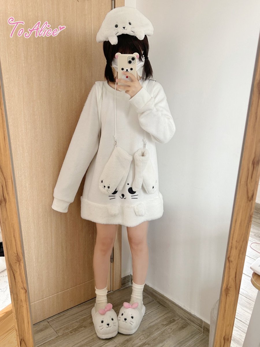 画像11: 【ToAlice】S3459あざらしミトン (11)