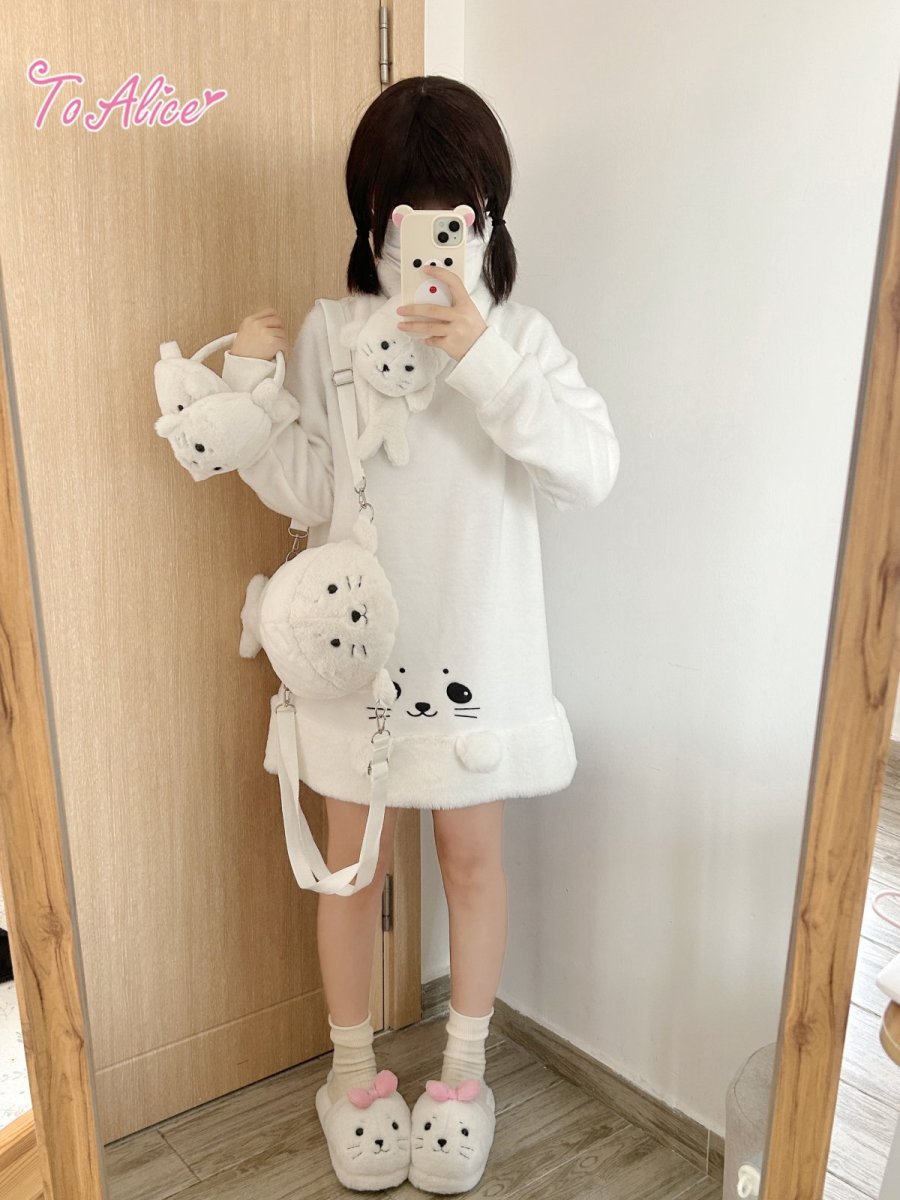 画像24: 【Last one】【ToAlice】C1115あざらしトレーナー (24)