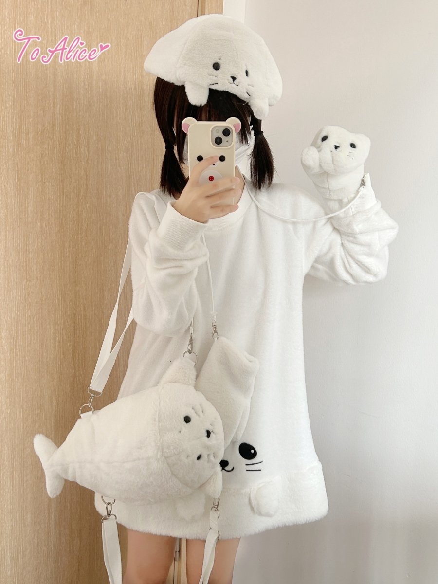 画像14: 【ToAlice】S3459あざらしミトン (14)