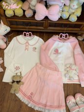 画像3: 【To Alice】C1281 Sweet Strawberryブルゾン (3)