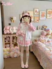 画像32: 【To Alice】C1281 Sweet Strawberryブルゾン (32)