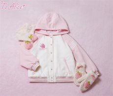 画像8: 【送料無料】C1281 Sweet Strawberryブルゾン《予約受付》 (8)