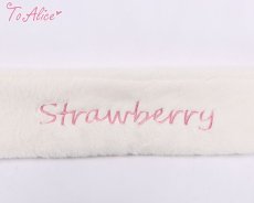 画像5: 【送料無料】C1420 SweetStrawberryマフラー《予約受付》【計5000円以上】 (5)