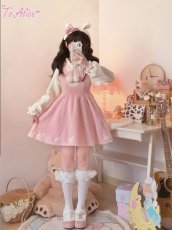 画像6: 【ToAlice】C7436ポンポンリボン付きあったかトップス【30％OFF】 (6)