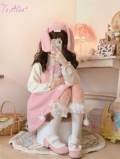 画像9: 【ToAlice】C7436ポンポンリボン付きあったかトップス【30%OFF】 (9)
