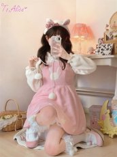 画像10: 【ToAlice】C7436ポンポンリボン付きあったかトップス【30%OFF】 (10)