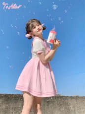 画像8: 【ToAlice】C1775うさちゃんセーラーワンピース【本店・通販限定】【30％OFF】 (8)