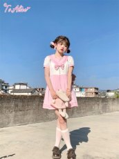 画像7: 【ToAlice】C1775うさちゃんセーラーワンピース【本店・通販限定】【30％OFF】 (7)