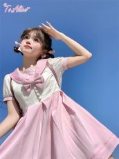 画像6: 【ToAlice】C1775うさちゃんセーラーワンピース【本店・通販限定】【30％OFF】 (6)
