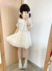 画像27: 【送料無料】C1938オープンショルダーうさみみセーラーワンピース《予約受付》 (27)