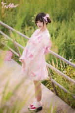 画像49: 【送料無料対象外】【ToAlice】C2167いちごギンガムチェック浴衣セット (49)
