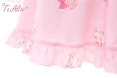 画像8: 【送料無料】C2530 ねこちゃんプリントワンピース《予約受付》 (8)