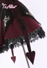 画像11: 【ToAlice】F24ローズクロス小悪魔ワンピース【30％OFF】 (11)