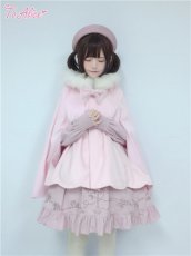 画像24: 【送料無料】C2714ふわふわラビットマントコート（中綿無し）《予約受付》 (24)