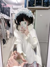画像39: 【ToAlice】C8589ふわふわラビットマントコート(中綿入り)【30％OFF】 (39)
