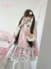 画像37: 【ToAlice】C8589ふわふわラビットマントコート(中綿入り)【30％OFF】 (37)
