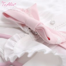 画像6: 【ToAlice】C2894お人形さん丸襟ブラウス (6)