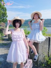 画像20: 【確認用】C3174サマーデイジーギンガムチェックジャンパスカート《予約受付》 (20)