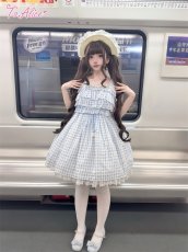画像27: 【確認用】C3174サマーデイジーギンガムチェックジャンパスカート《予約受付》 (27)
