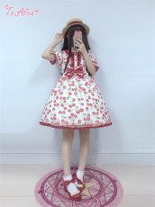 画像41: 【ToAlice】C3185さくらんぼシフォンワンピース (41)