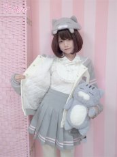 画像4: 【送料無料】C3543オリジナルネコちゃんフード付きブルゾン《予約受付》 (4)