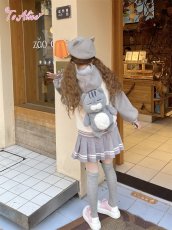 画像20: 【Last one】【ToAlice】C3543オリジナルネコちゃんフード付きブルゾン【本店・通販限定】 (20)