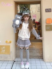 画像45: 【Last one】【ToAlice】C8681ダブルライン入りプリーツスカート【本店・通販限定】 (45)