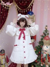 画像13: 【ToAlice】C3551 いちごホイップヨーク切り替えコート (13)