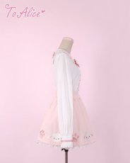 画像6: 【ToAlice】アニマル刺繍レースアップデザインフレアスカート【30％OFF】 (6)
