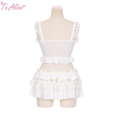 画像3: 【ToAlice】C3873ティアードデザインビキニ (3)