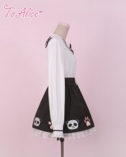画像20: 【ToAlice】アニマル刺繍レースアップデザインフレアスカート【30％OFF】 (20)