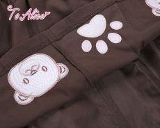 画像14: 【ToAlice】アニマル刺繍レースアップデザインフレアスカート【30％OFF】 (14)