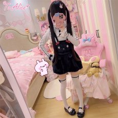 画像8: 【To Alice】C8798 スクエアヨークリボントップス (8)