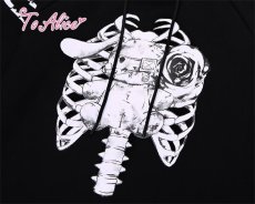 画像8: 【ToAlice】C4619レントゲンうさぎスタンド襟ワンピース【30％OFF】 (8)