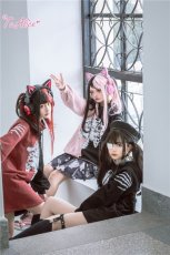 画像15: 【ToAlice】C4619レントゲンうさぎスタンド襟ワンピース【30％OFF】 (15)