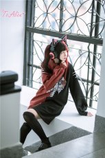 画像20: 【ToAlice】C4619レントゲンうさぎスタンド襟ワンピース【30％OFF】 (20)