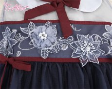 画像5: 【ToAlice】C4873花モチーフ付き中華ワンピース【本店・通販限定】  (5)