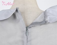 画像4: 【ToAlice】C4873花モチーフ付き中華ワンピース【本店・通販限定】  (4)