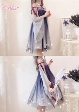 画像16: 【ToAlice】C4873花モチーフ付き中華ワンピース【本店・通販限定】  (16)
