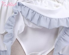 画像7: 【ToAlice】C4912セーラーフリルビキニ (7)