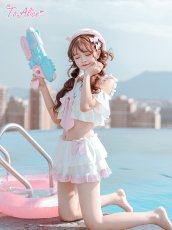 画像13: 【ToAlice】S1319リボンデコレーションベレー帽 (13)