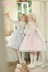 画像26: 【送料無料】C5063雪の結晶ケープ＆ジャンパースカートセットアップ《予約受付》 (26)