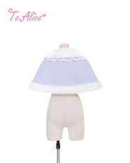 画像11: 【ToAlice】C5063雪の結晶ケープ＆ジャンパースカートセットアップ (11)
